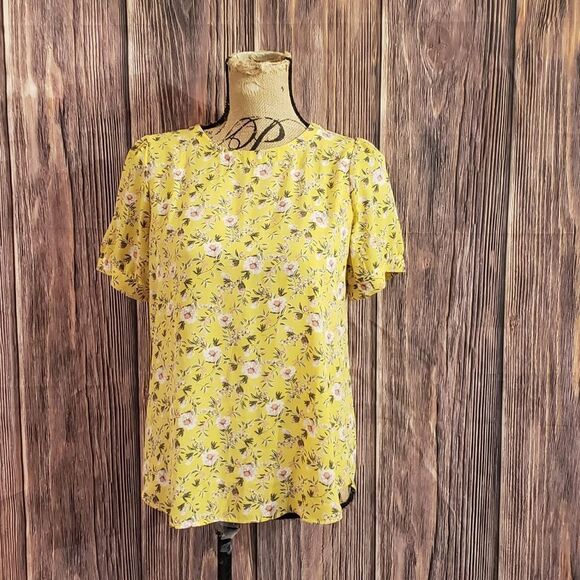 3 for $25 LOFT Floral Shirt - Picture 12 of 12